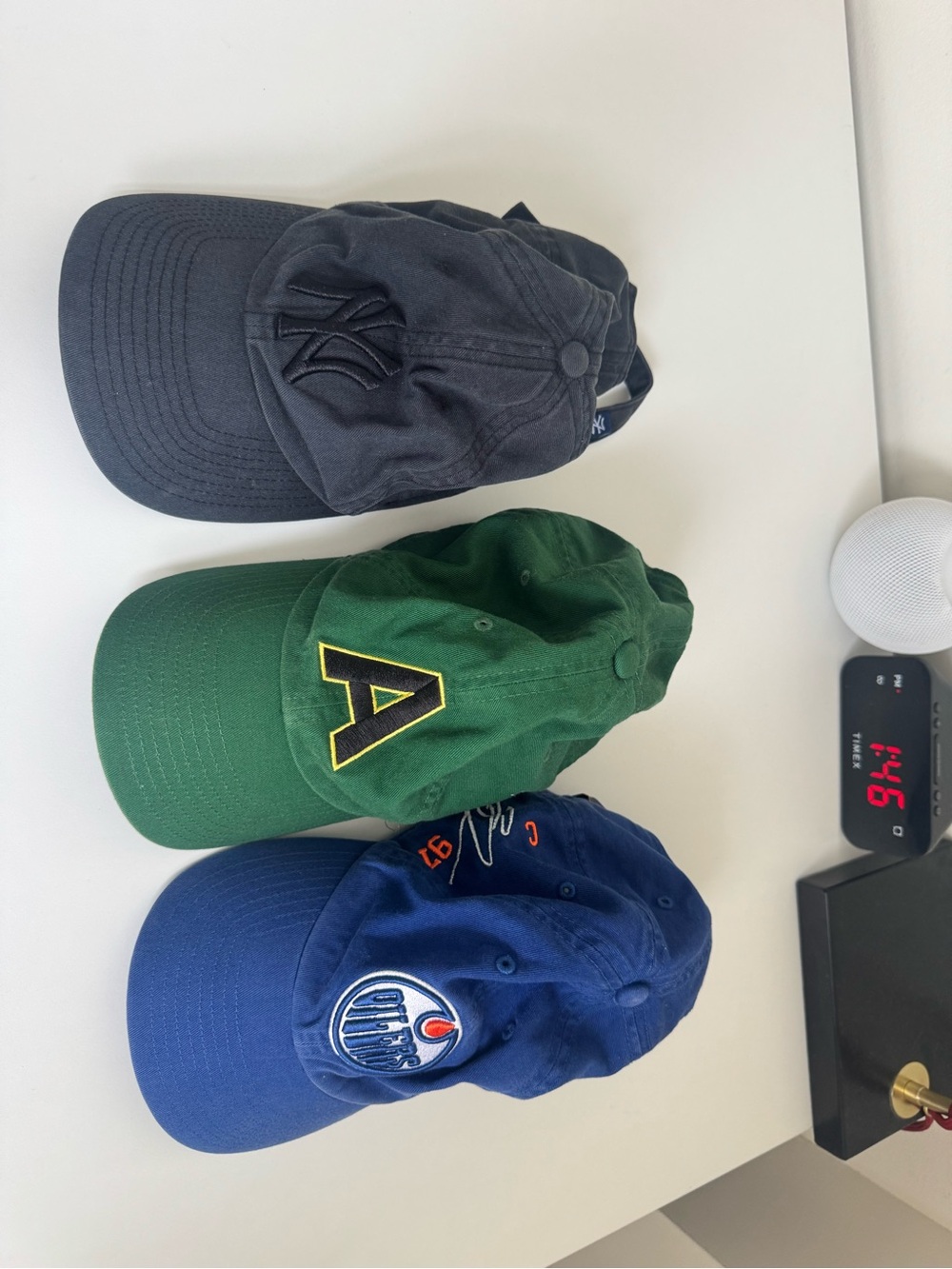 Kids Black Baseball Cap with Embroidered Logo